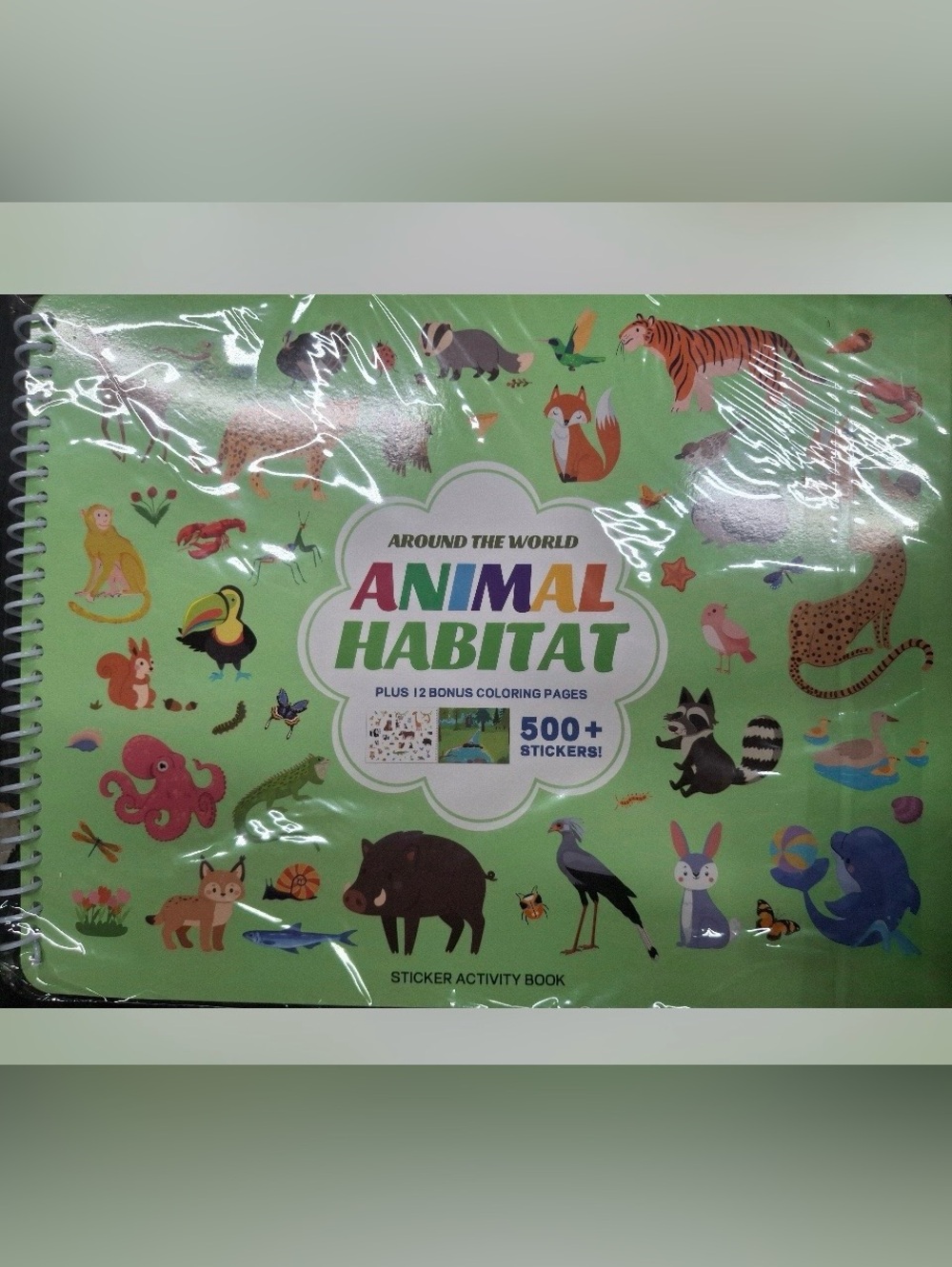 Sticker Book | 12 Coloring & Activity, 500+ Stickers